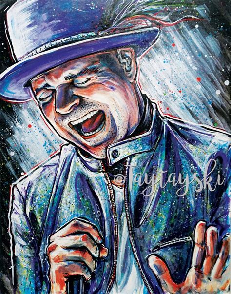 Gord Downie Art Print Wall Decor Painting Fan Art Etsy