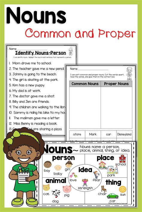 Are You Looking For Easy Prep Printable Noun Worksheets And Task Cards