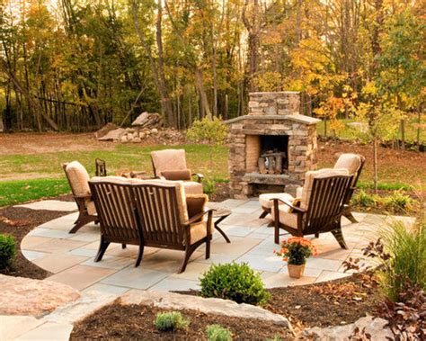 Small Outdoor Fireplace Houzz