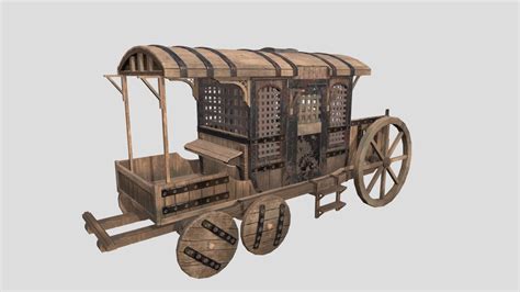Medieval Carriage Download Free 3d Model By B4ttl3cr33d Bfed092