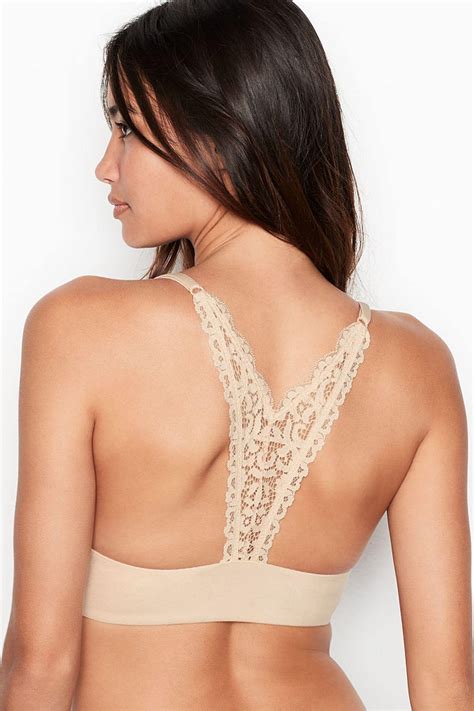 Buy Victorias Secret Lace Racerback Front Closure Push Up Bra From The