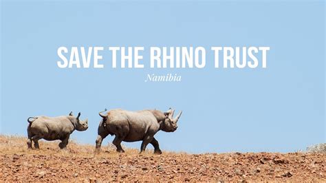 Save The Rhino Trust Namibia Role Of Community