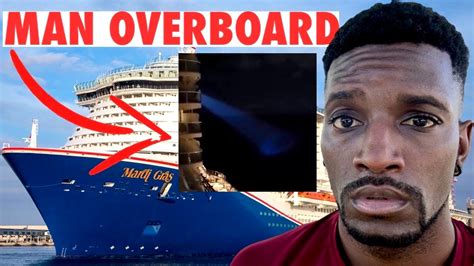 carnival cruise ship man falls overboard