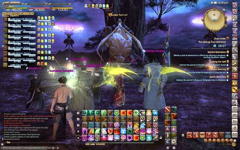 Hellfire is cast and then then radiant. End-game guide ~ Final Fantasy XIV : A Thai Fansite