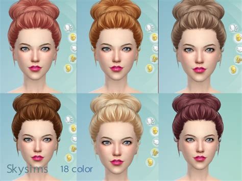 Butterflysims Skysims 164 Donation Hairstyle • Sims 4 Downloads