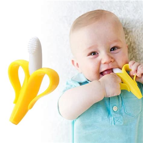 Baby Toys Silicone 0 12 Months Banana Corn Baby Bpa Free Teethers Toys