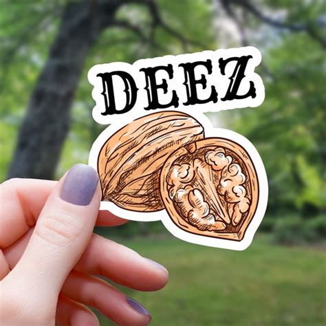 Deez Nuts Decal Etsy