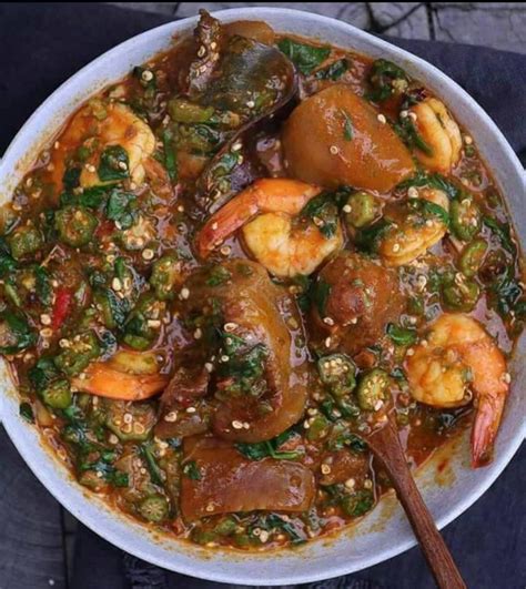 Recettes de cuisine faciles, recettes de chefs et bonnes adresses. Sauce gombo et crevettes | Recettes de cuisine africaine ...