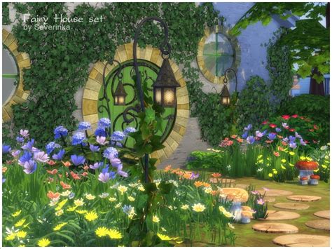 Sims 4 Ccs The Best Fairy House Objects By Severinka