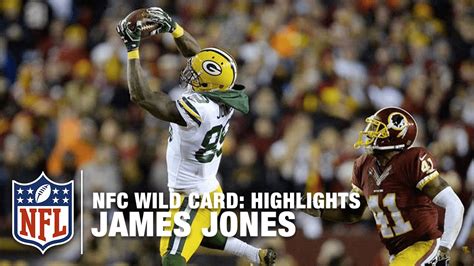 That is evident based on the odds. James Jones Highlights (NFC Wild Card) | NFL - YouTube