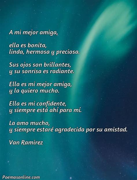 Cinco Mejores Poemas Bonitos Para Mi Mejor Amiga Poemas Online