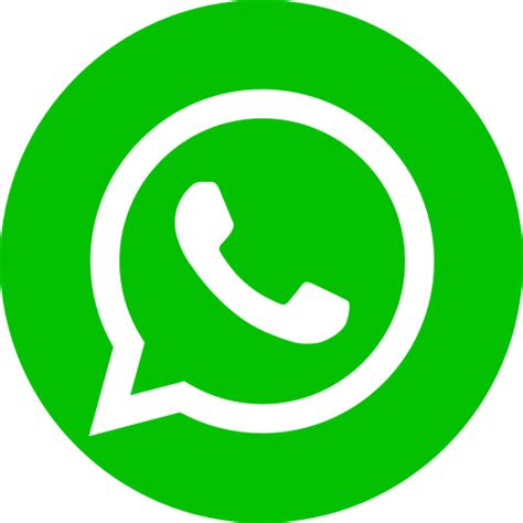 Icono Del Logo Verde De Whatsapp