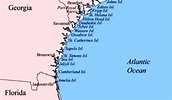 Map Of Georgia Beaches - Map Of Stoney Lake