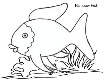 Rainbow Fish Pattern Printable