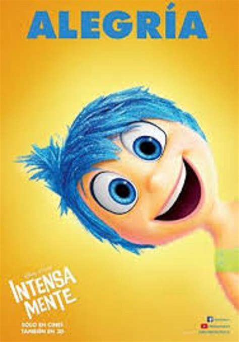 Alegria Intensamente Personajes Pixar Risas Y Sonrisas