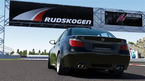 Assetto Corsa BMW M5 E60 Rudskogen Motorsenter YouTube