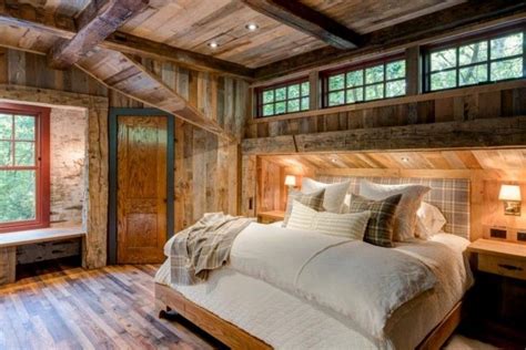 44 Stunning Rustic Mountain Farmhouse Decorating Ideas Cabin