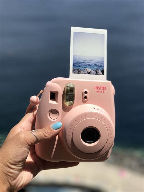 Download Pink Instax Camera Wallpaper