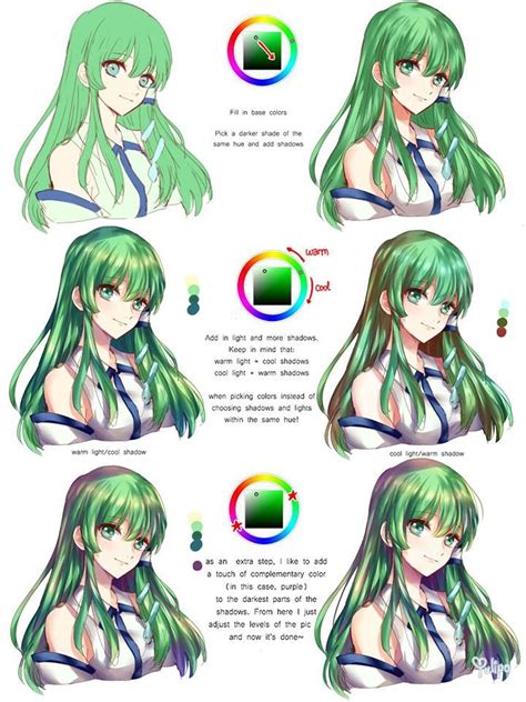 Pin By Wai On Drawing Color Tutorial Digital Painting Tutorials