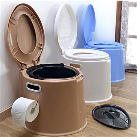 Portable Toilet Potty Commode For The Elderly Travel Camping Hiking