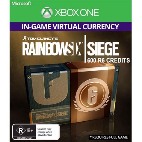 Tom Clancys Rainbow Six Siege 600 R6 Credits Xbox One Eb Games