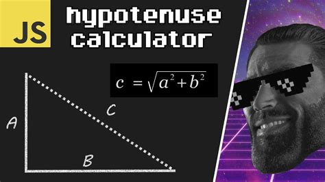Hypotenuse Calculator Practice Program In JavaScript 6 Minutes YouTube