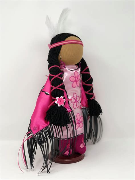 Fancy Shawl Authentic Native American Handcrafted Cloth Doll Etsy