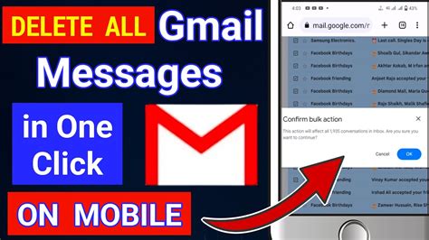 How To Delete All Gmail Emails At Once On Android How To Mass Delete
