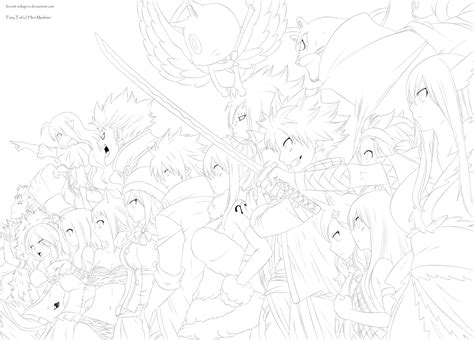 Fairy Tail Lineart 459 Cover By Tokajero On Deviantart Sailor Moon