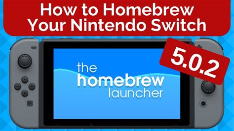 How To Homebrew Your Nintendo Switch 502 Youtube