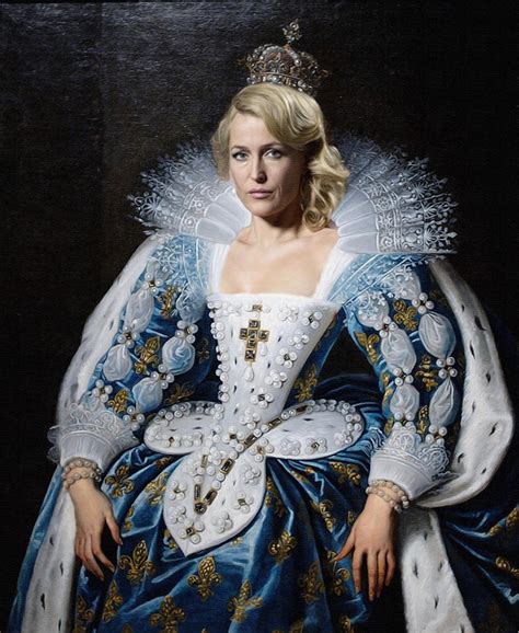 The period in which she ruled was the pinnacle of the renaissance. Art....sort of - Queen Bedelia Modern Renaissance Portrait ...