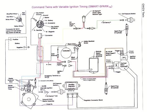 briggs  stratton wiring diagram hp  dual circuit alternator