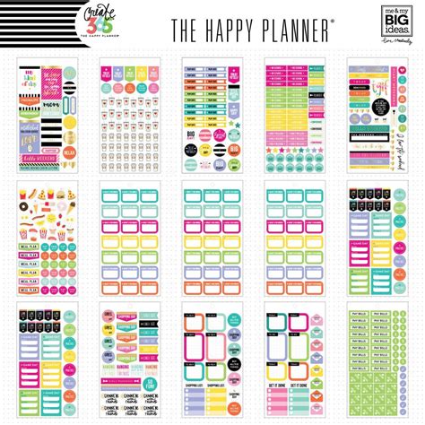 Me And My Big Ideas Create 365 The Happy Planner Sticker Value Pack Mom