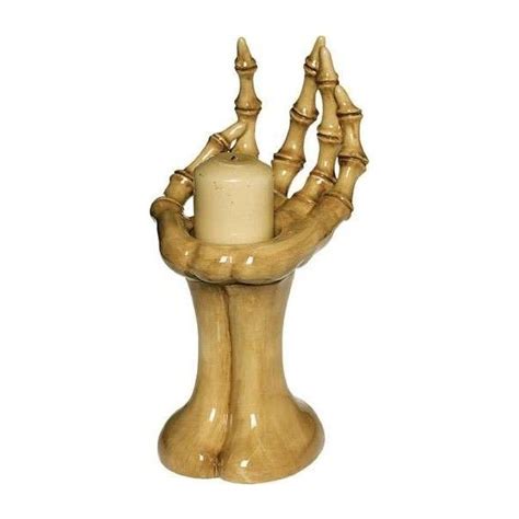 Scarybones 8 Candle Holder Halloween Prop £632 Found On Polyvore