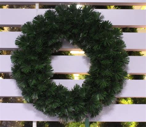 For those who do not. Multi Color LED Fiber Optic Christmas Wreath | HOLIDAY ...