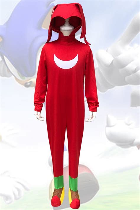 Hallowitch Costumes Knuckles The Echidna Costume Sonic The Hedgehog