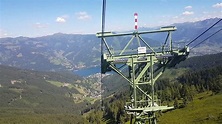 Schmittenhöhebahn (Zell am See) Bergfahrt - YouTube