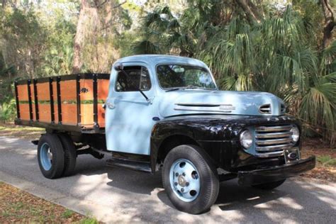 1948 Ford Stakebed 1 Ton F Series For Sale Photos Technical