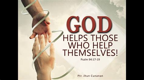 God Helps Those Who Help Themselves Bible Verse Examples And Forms