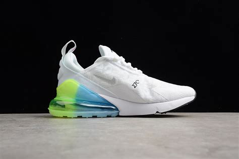 Nike Air Max 270 Se Whiteexplosion Green Yellow Aq9164 100 With Sneaker