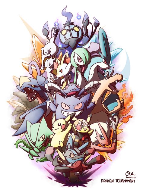 Pikachu Gardevoir Charizard Lucario Gengar And 11