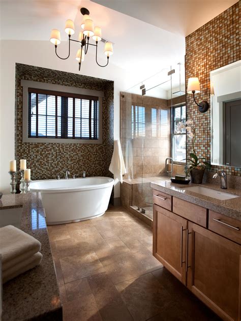 When it comes to storage and organization, small bathrooms can offer quite a challenge. Transitional Bathrooms: Pictures, Ideas & Tips From HGTV ...