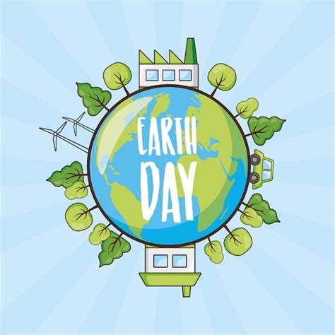 Earth Day Illustration Royalty Free Earth Day Clip Art Vector Images