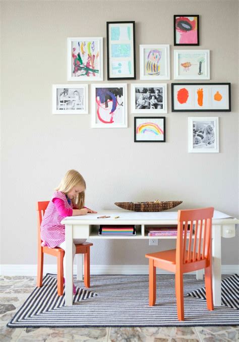 How To Create A Kids Art Gallery Wall Design Improvised