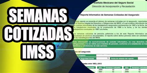 Obtener constancia de semanas cotizadas en el IMSS México