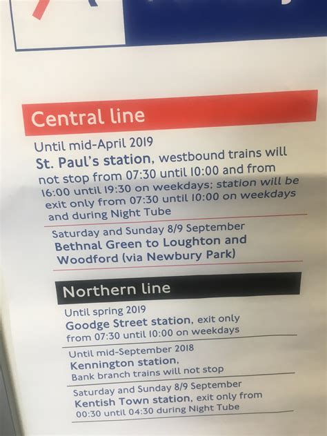 For Any East London People On The Central Line Rlondon