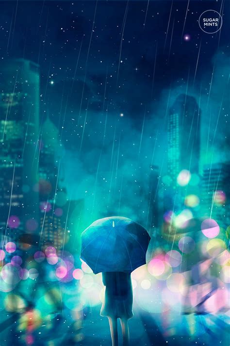 38 Rainy Anime City Wallpaper Iphone  My Anime List