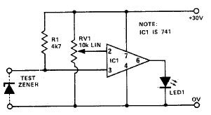 Zener diodes have a sharp reverse breakdown voltage and breakdown voltage will be constant for a wide rang of currents. July 2013 | download free wiring diagram