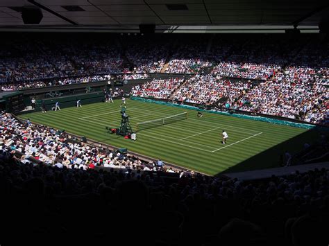 Download High Quality Wimbledon Tennis Court Photograph Wallpaper