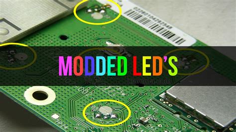 Xbox 360 Power Button Board Modded Leds And Giveaway Youtube
